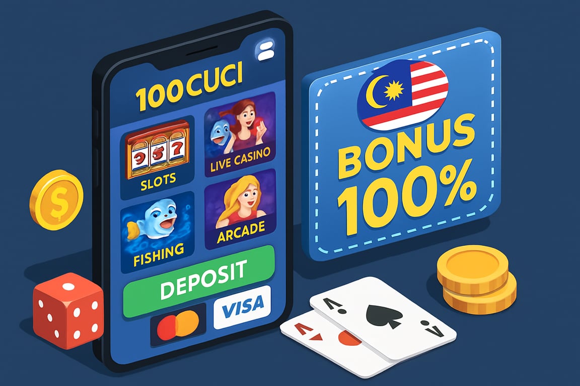 100cuci: Malaysia’s Rising Online Casino Platform With Rewarding Bonuses
